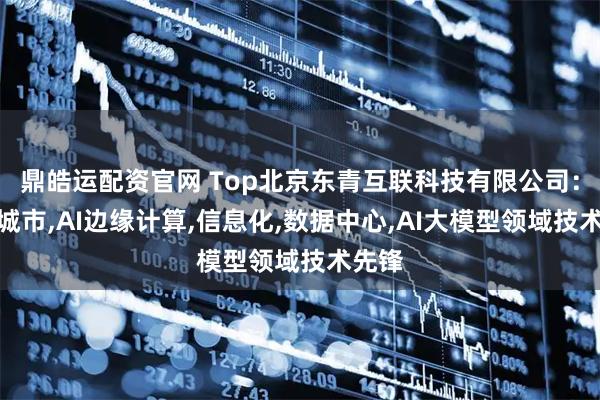 鼎皓运配资官网 Top北京东青互联科技有限公司：智慧城市,AI边缘计算,信息化,数据中心,AI大模型领域技术先锋